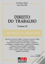 Capa do artigo Direito do Trabalho - Volume II