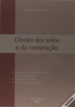 Capa do artigo Direito dos Solos e da Construção