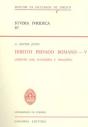 Direito Privado Romano - V - Preview