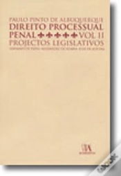 Capa do artigo Direito Processual Penal, Volume II - Projectos Legislativos