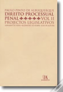 Capa do artigo Direito Processual Penal, Volume II - Projectos Legislativos