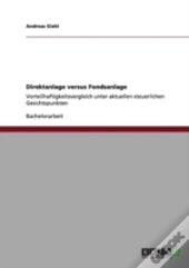 Direktanlage Versus Fondsanlage