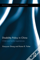 Disability Policy In China