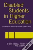 Disabled Students In Higher Education
