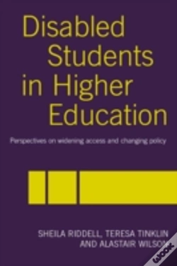 Capa do artigo Disabled Students In Higher Education