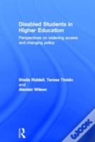 Disabled Students In Higher Education