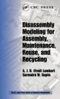 Disassembly Modeling For Assembly, Maintenance, Reuse And Recycling - Preview