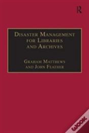 Capa do artigo Disaster Management For Libraries And Archives