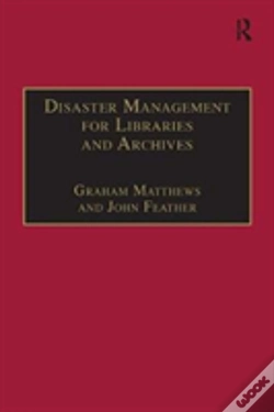 Capa do artigo Disaster Management For Libraries And Archives