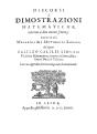 Discorsi E Dimostrazioni Matematiche - Preview