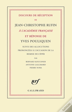 Capa do artigo Discours De Reception A L'Academie Francaises Et Reponse De Yve