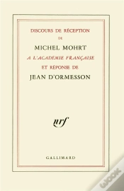 Capa do artigo Discours De Réception De Michel Mohrt À L