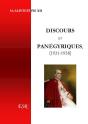 Discours Et Panégyriques, 1931-1938 - Preview