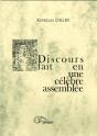 Discours Fait En Une Celebre Assemblee - Preview