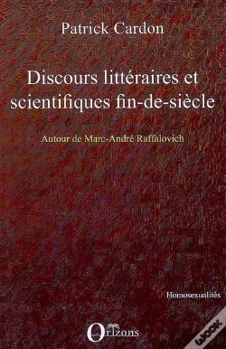 Capa do artigo Discours Littéraires Et Scientifiques Fin-De-Siècle