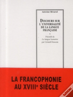 Capa do artigo Discours Sur L'Universalite De La Langue Francaise