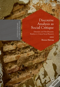 Capa do artigo Discourse Analysis As Social Critique