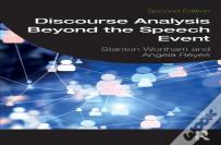 Discourse Analysis Beyond The Speech Event
