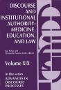 Discourse And Institutional Authority - Preview
