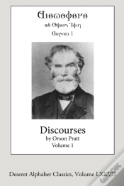 Capa do artigo Discourses By Orson Pratt, Volume 1