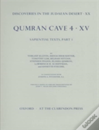 Discoveries In The Judaean Desert: Volume Xx. Qumran Cave 4: Xv