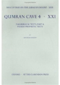 Discoveries In The Judaean Desert: Volume Xxx. Parabiblical Texts, Part 4: Pseudo-Prophetic Texts - Preview