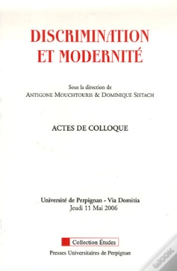 Capa do artigo Discrimination Et Modernité