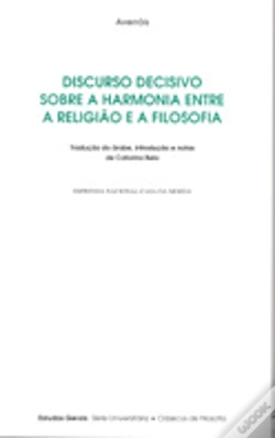 Capa do artigo Discurso Decisivo sobre a Harmonia entre a Religião e a Filosofia