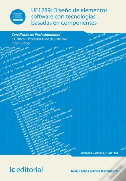 Capa do artigo Diseño De Elementos Software Con Tecnologias Basadas En Componentes. Ifct0609 - Programacion De Sistemas