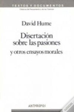 Capa do artigo Disertacion Sobre Pasiones Otros Ensayos Mora