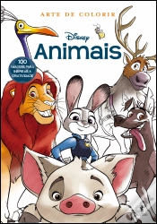 Capa do artigo Disney - Arte de Colorir Animais