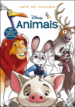 Capa do artigo Disney - Arte de Colorir Animais
