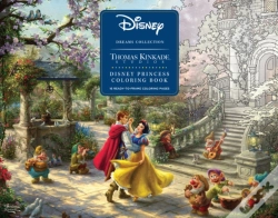 Capa do artigo Disney Dreams Collection Thomas Kinkade Studios Disney Princess Coloring Poster
