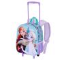 Disney Frozen 2 Spring Mochila 3D com Rodas Pequena, Azul - Preview