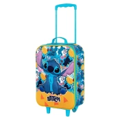 Capa do artigo Disney Lilo e Stitch Colors Mala Trolley Soft 3D, Turquesa