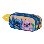 Capa do artigo Disney Lilo e Stitch Ocean Estojo Duplo 3D, Azul