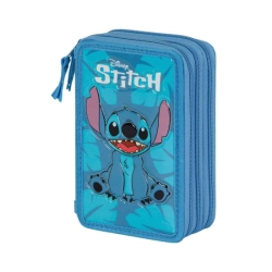 Capa do artigo Disney Lilo & Stitch Complete Triple Pencil Case, Blue