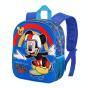 Disney Mickey Mouse Freestyle Mochila 3D Pequena, Azul - Preview