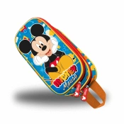 Capa do artigo Disney Mickey Mouse Glad Estojo Duplo 3D, Azul