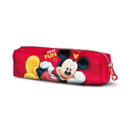Capa do artigo Disney Mickey Mouse Laugh Estojo Quadrado, Vermelha