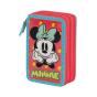 Disney Minnie Mouse Fresh Estojo para Lápis Completo Triplo, Rosa - Preview