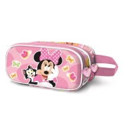 Capa do artigo Disney Minnie Mouse Kitten Estojo Duplo 3D, Rosa