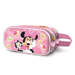 Capa do artigo Disney Minnie Mouse Kitten Estojo Duplo 3D, Rosa