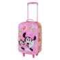 Disney Minnie Mouse Kitten Mala Trolley Soft 3D, Rosa - Preview