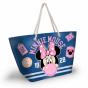 Disney Minnie Mouse Varsity Soleil Beach Bag, Blue - Preview