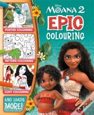 Disney Moana 2: Epic Colouring