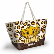 Capa do artigo Disney O Rei Leão Leopard Bolsa de Praia Soleil, Amarela
