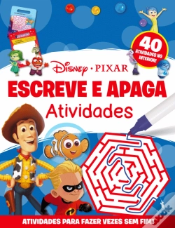 Capa do artigo Disney Pixar: Escreve e Apaga - Atividades 