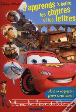Capa do artigo Disney Pixar - J'Apprends A Ecrire Les Chiffres Et Les Lettres Avec Les Heros Pixar