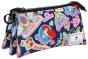 Disney Princesa Fearless Estojo Triplo HS, Multicolorido - Preview